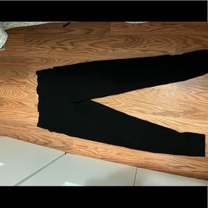 PINK Victoria’s Secret Black Womens Yoga Leggings (Size Medium)